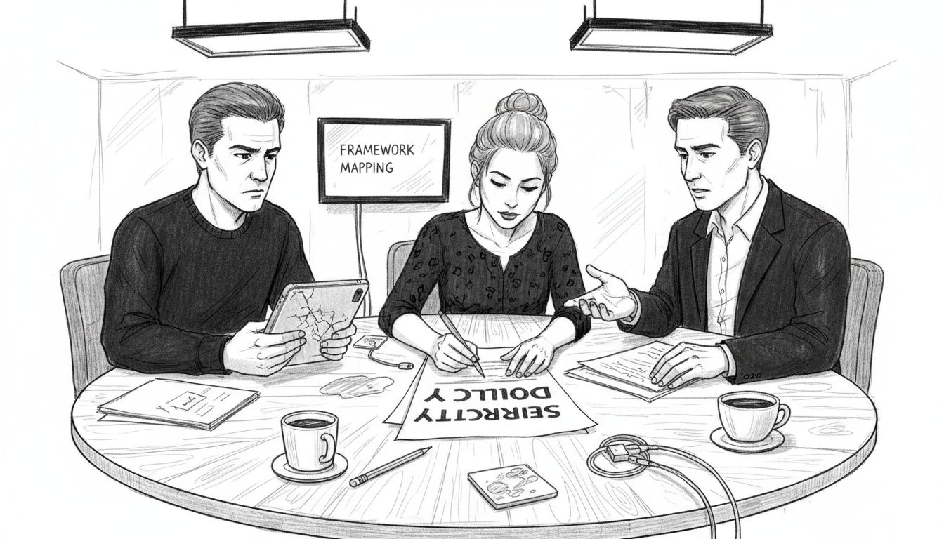 Team collaborates on security policy drafting