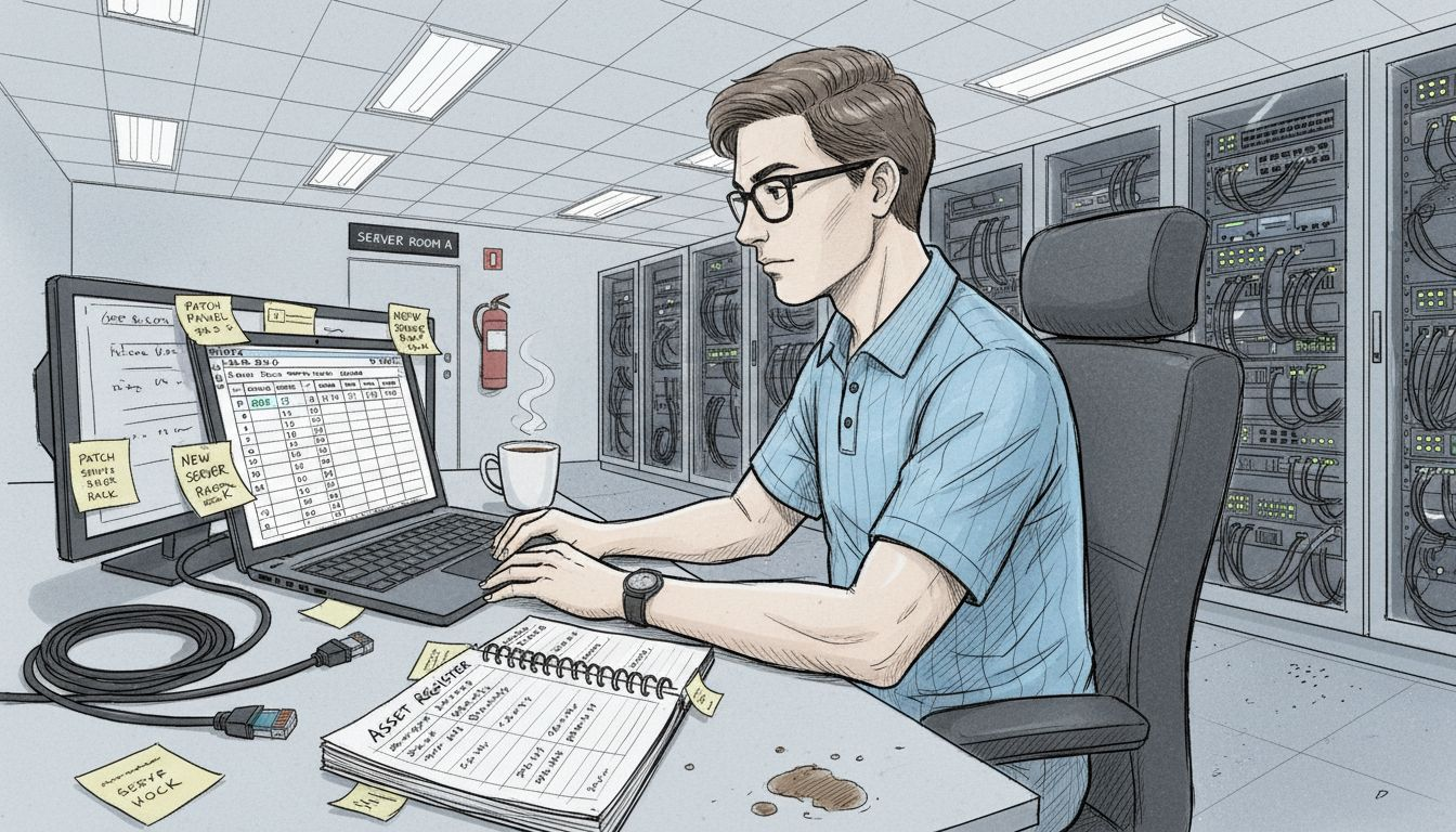 SME IT specialist categorising discovered assets