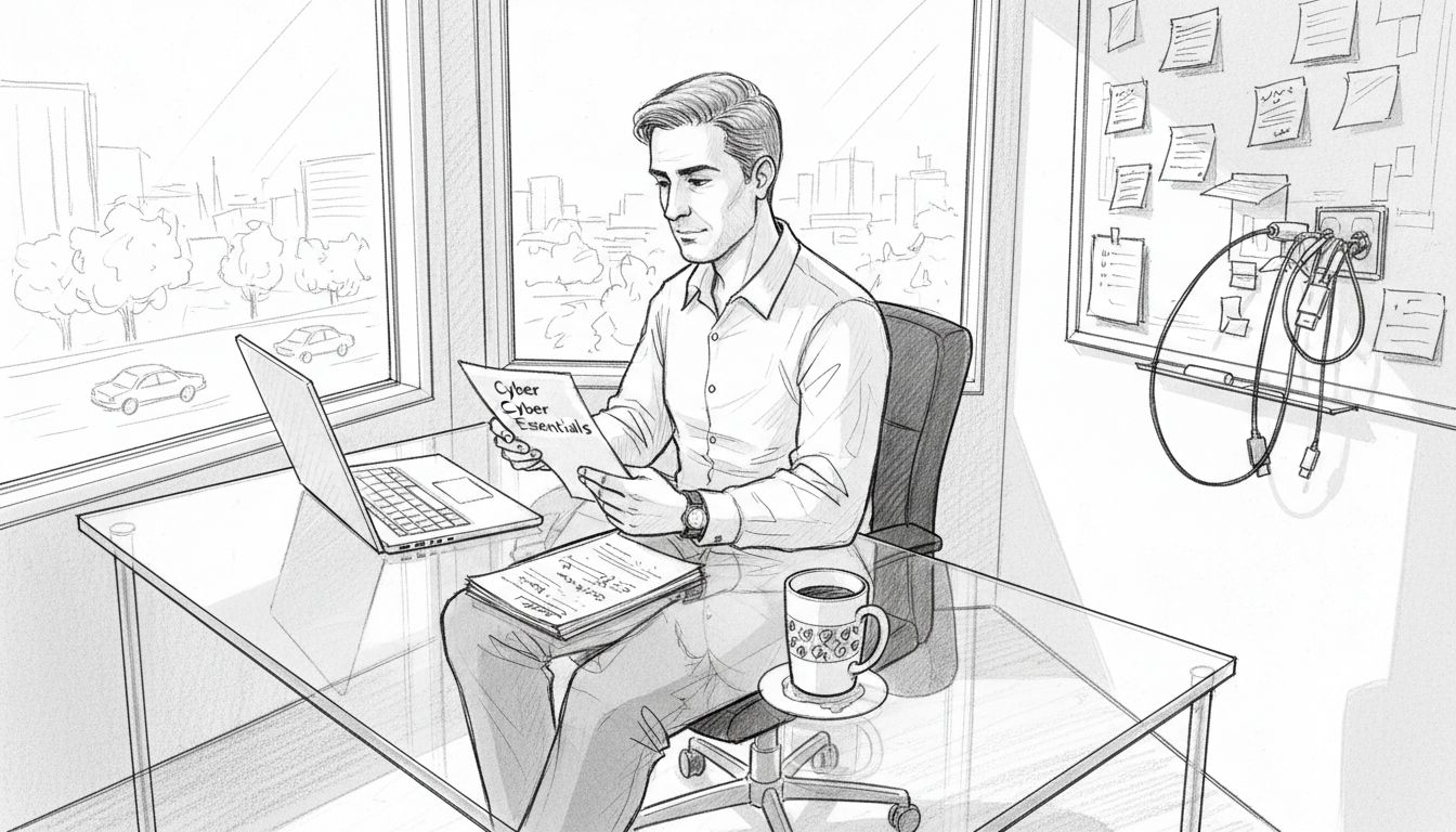 IT manager prepares for Cyber Essentials compliance