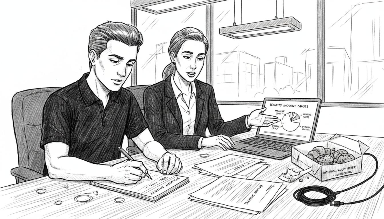 Security team meets to discuss risk reduction