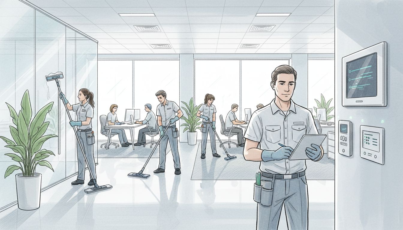 gebaeudereinigung facility outsourcing