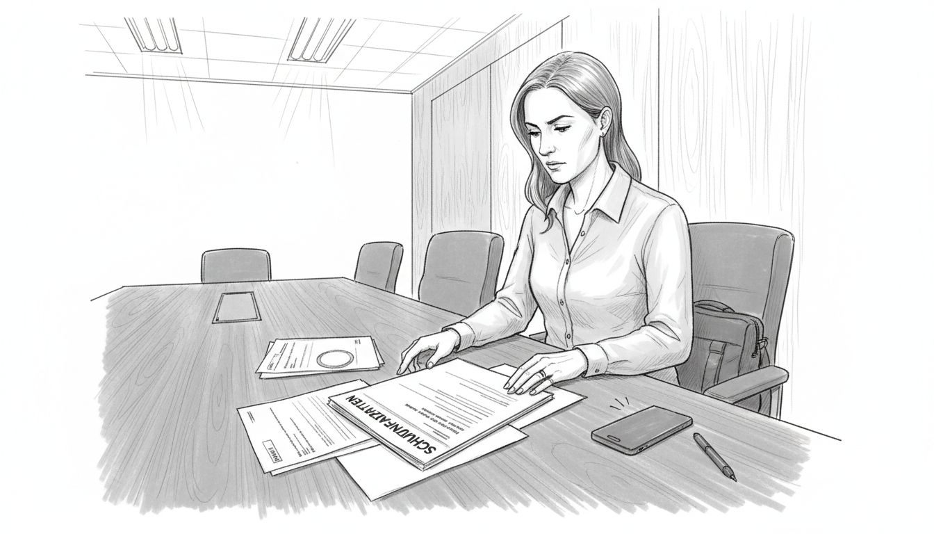 Property manager reviews mat service contracts