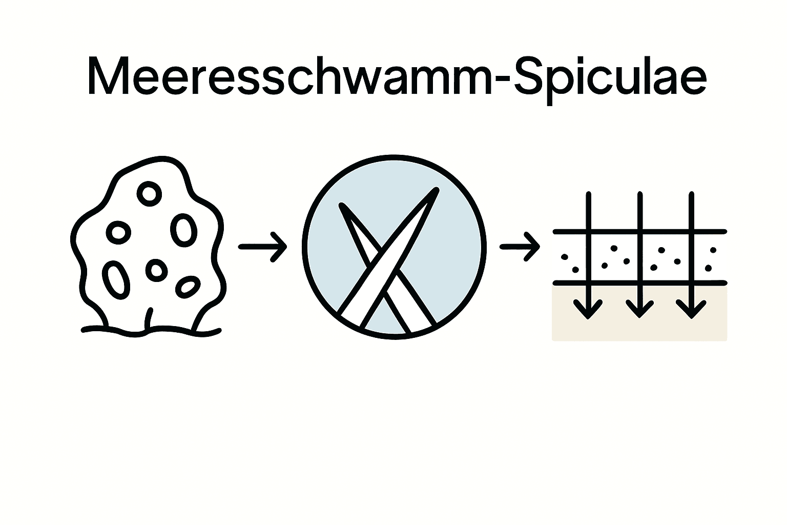 Infografik: Spicula fördern die Aufnahme von Wirkstoffen