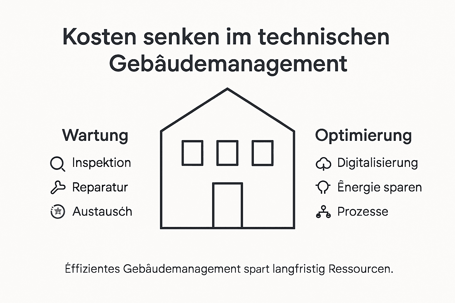 Übersicht: Die wichtigsten Aufgaben im technischen Gebäudemanagement auf einen Blick