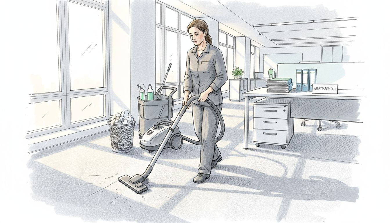 Professionelle Teppichpflege und effiziente Abläufe in der Büroreinigung