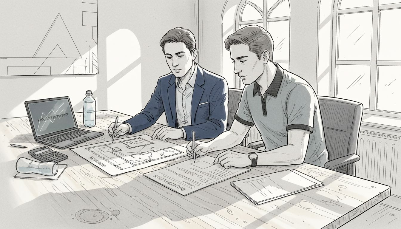 Gemeinsam als Team: Erfolgreiche Zusammenarbeit im Meeting der Hausverwaltung