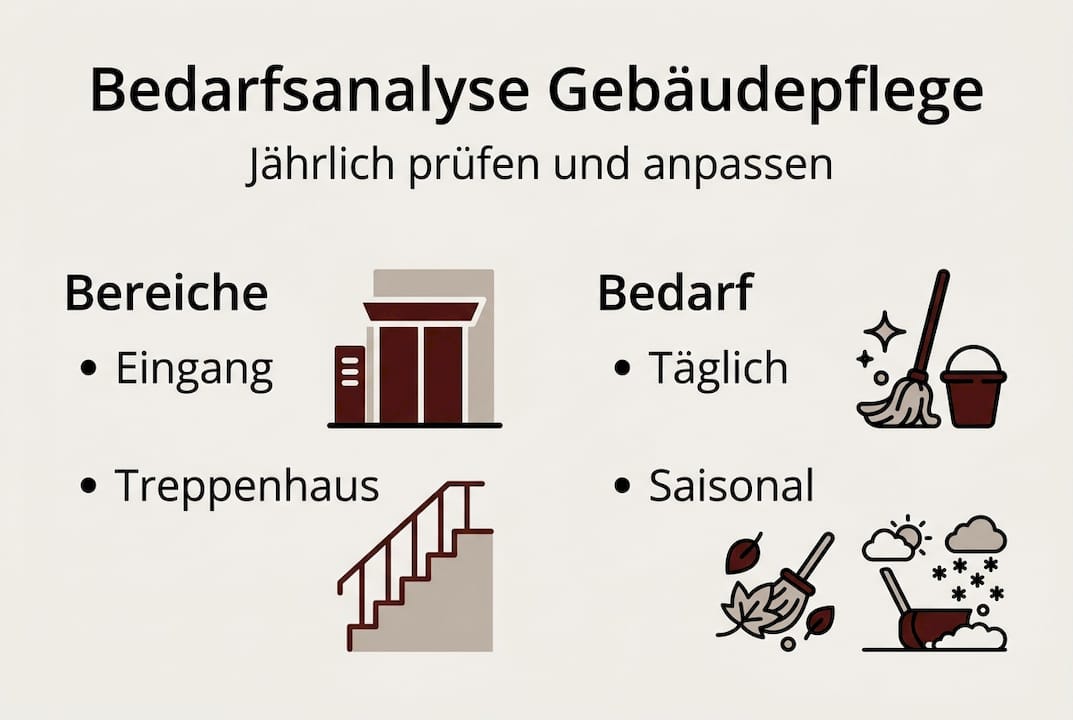 Übersicht: So analysieren Sie den Reinigungsbedarf in Ihren Gebäuden