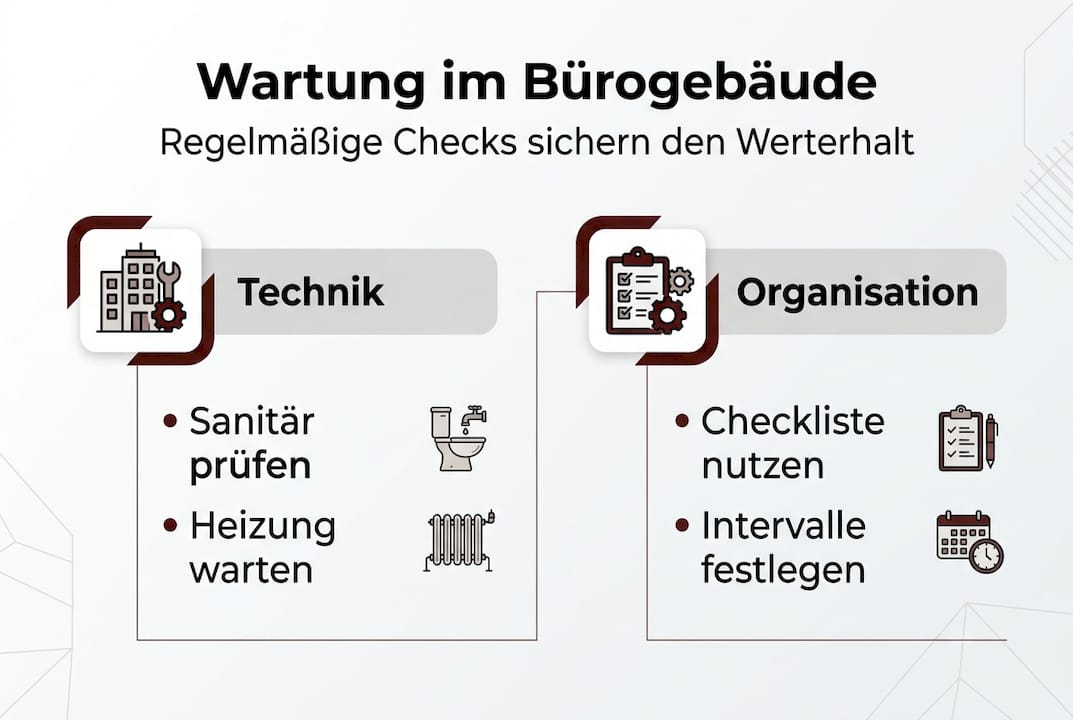 Wartungscheckliste für Bürogebäude – Alles auf einen Blick