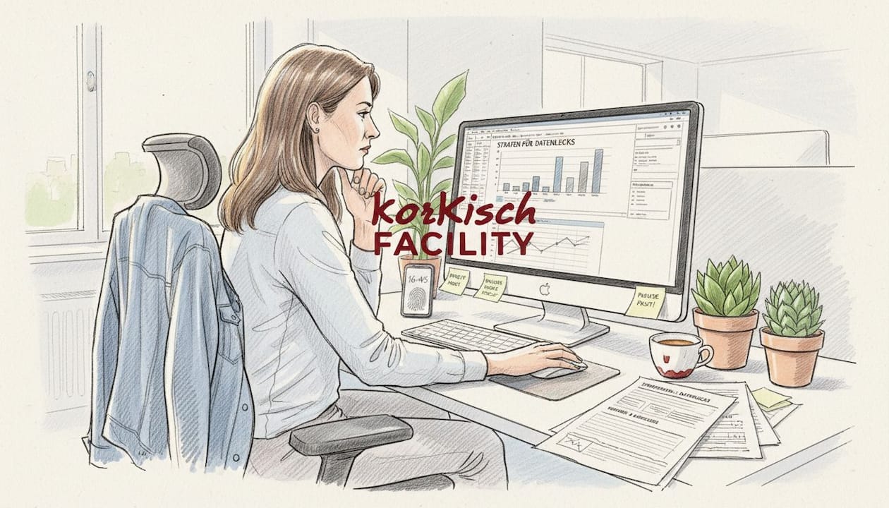 Ein Analyst untersucht aktuelle Entwicklungen und Muster bei Bußgeldern im Bereich Datenschutz.