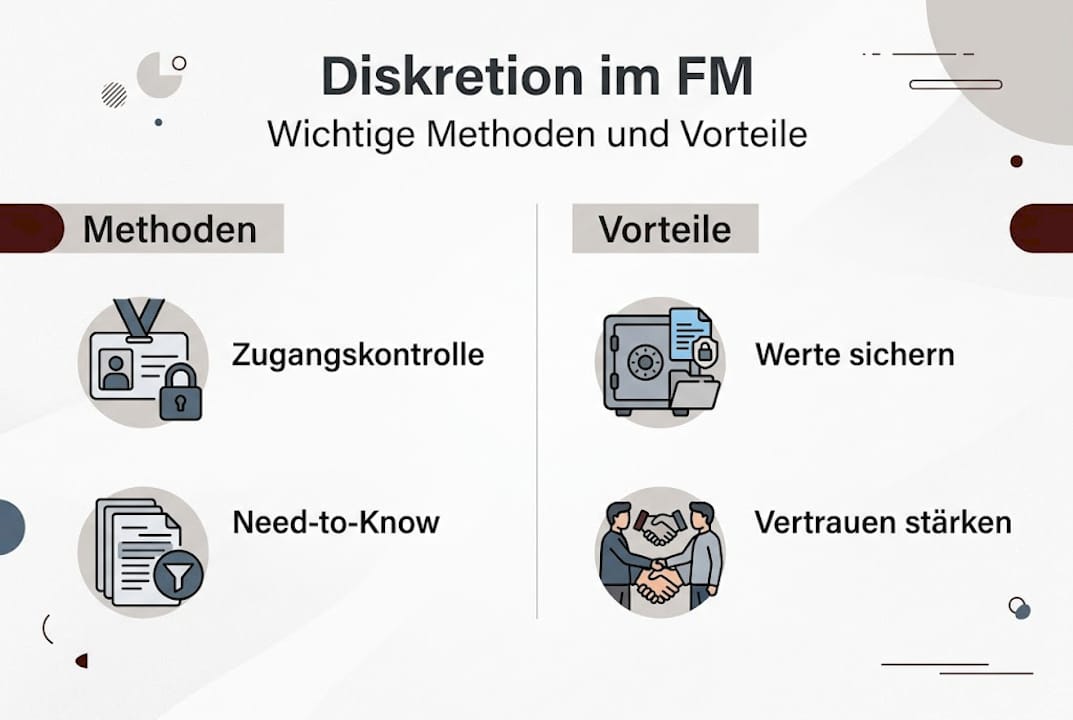 Infografik: Diskrete Vorgehensweisen und ihre Vorteile