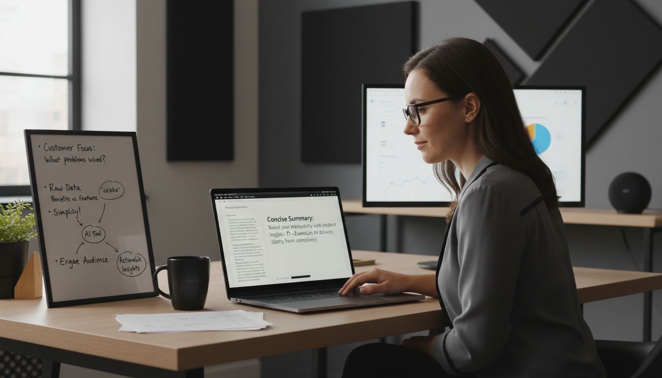 automated product summary