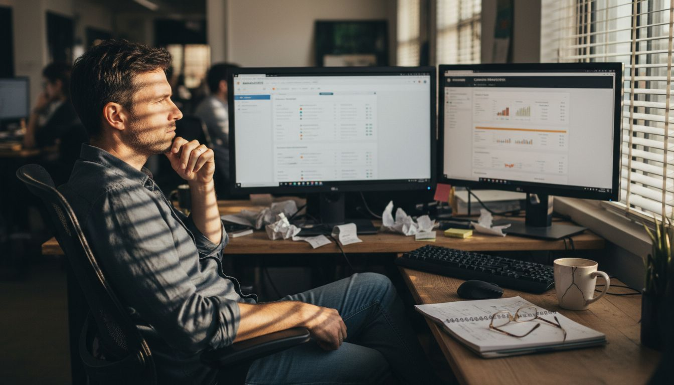 Affiliate marketer choosing email platform setup