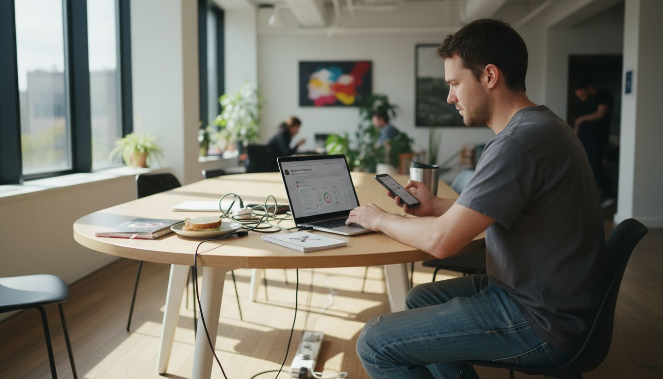 Marketer configuring digital promotion platforms