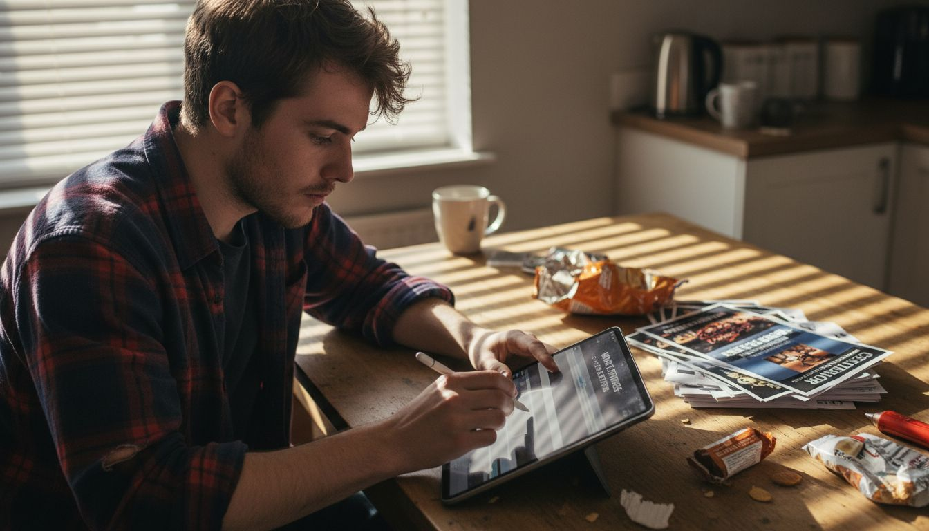 Creator making bonus offer content