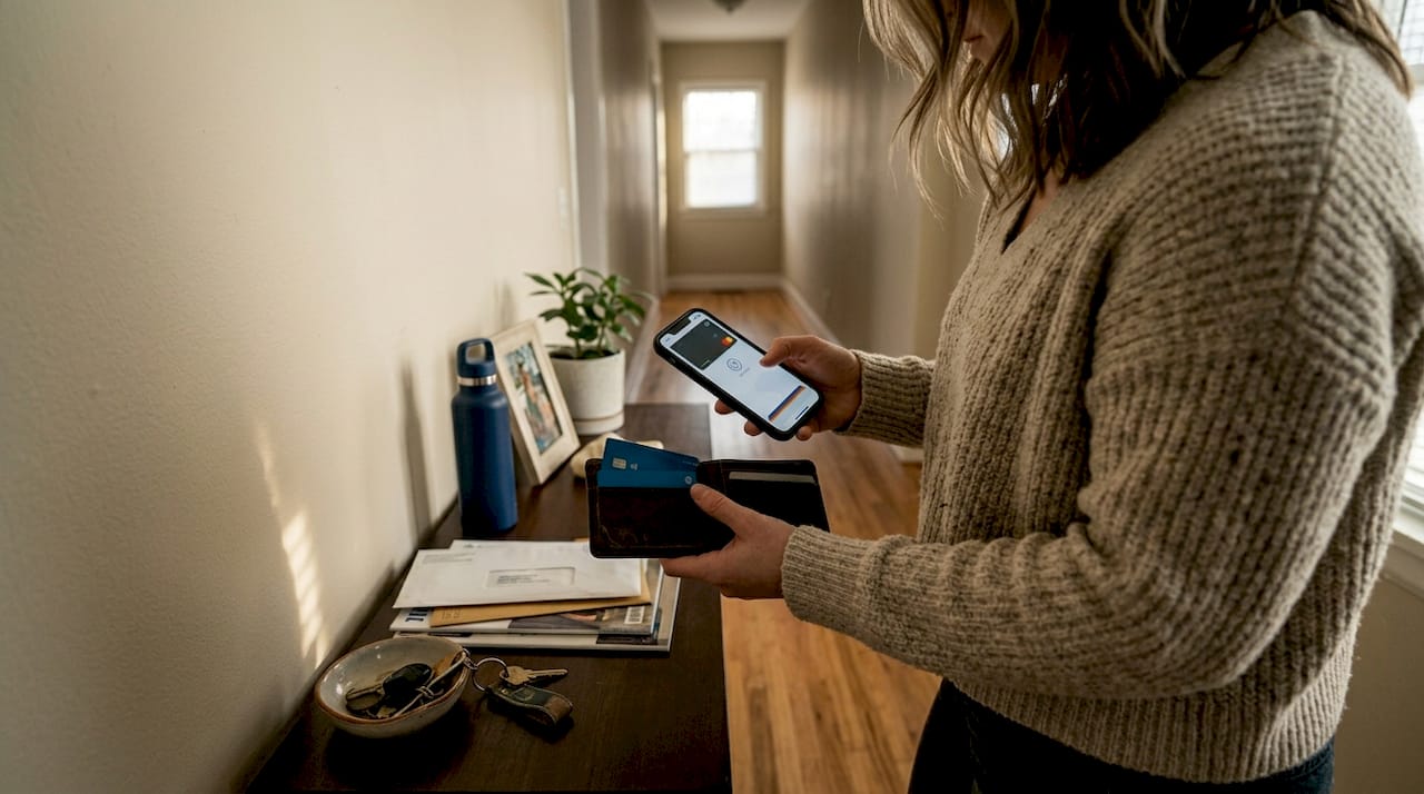 Testing RFID wallet NFC blocking at home