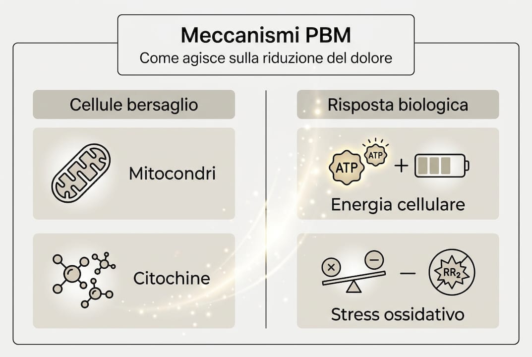 Una infografica semplice e intuitiva che spiega i principali meccanismi del PBM