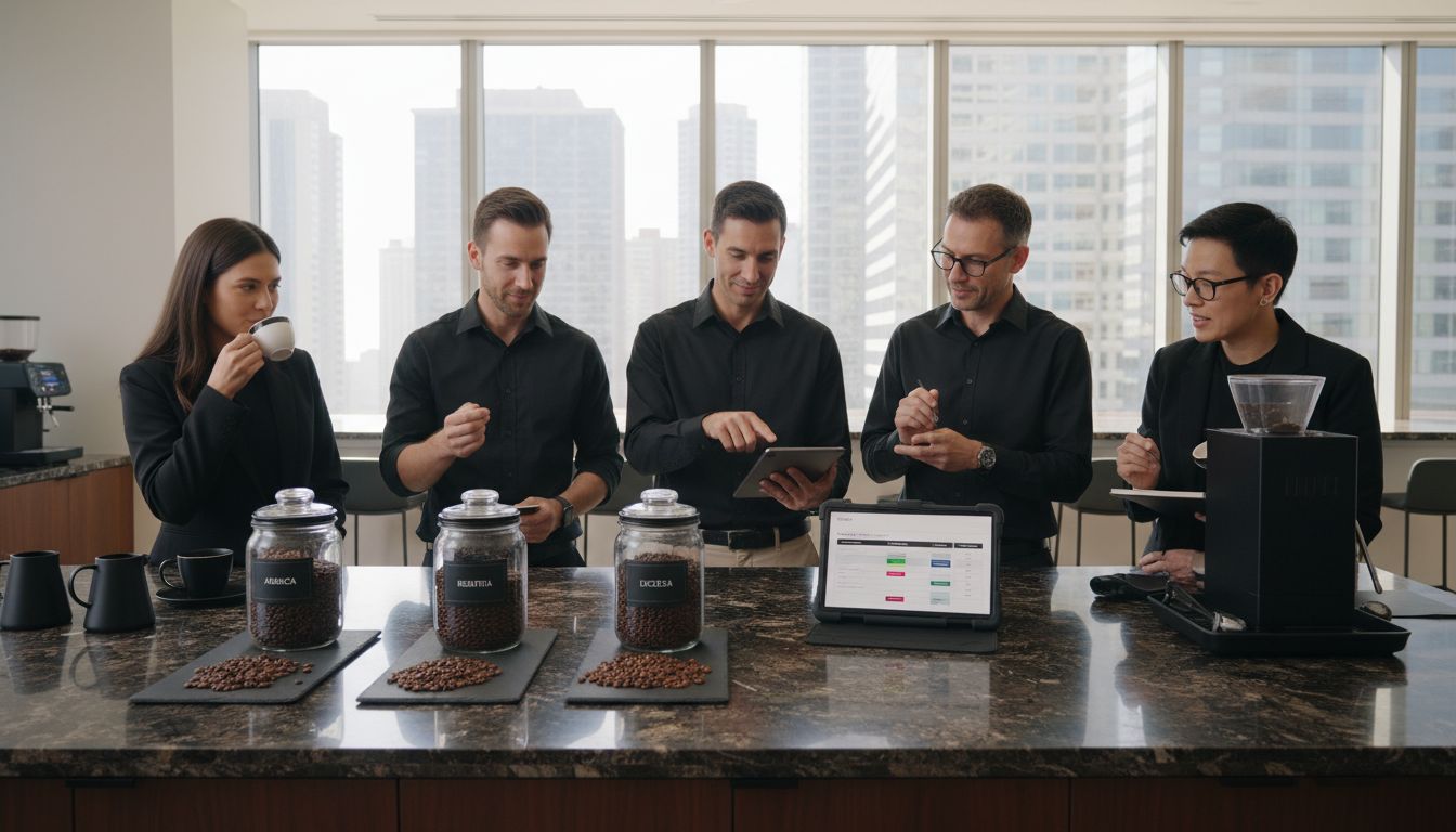 office coffee bean selection