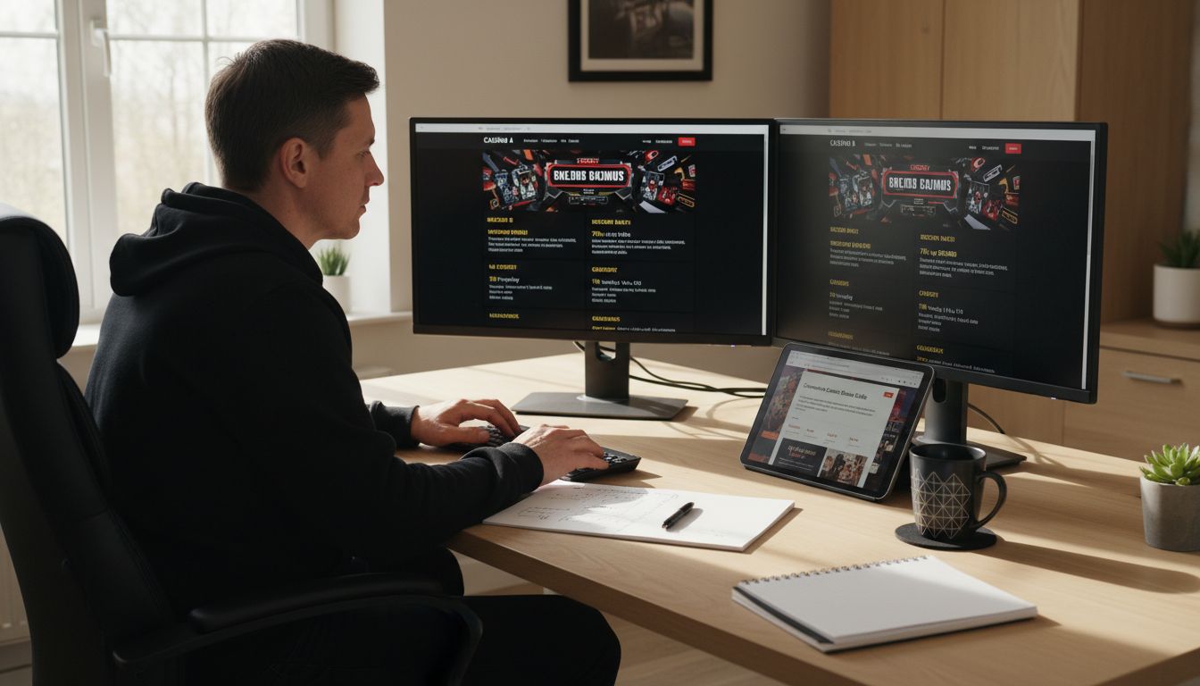 compare casino bonuses