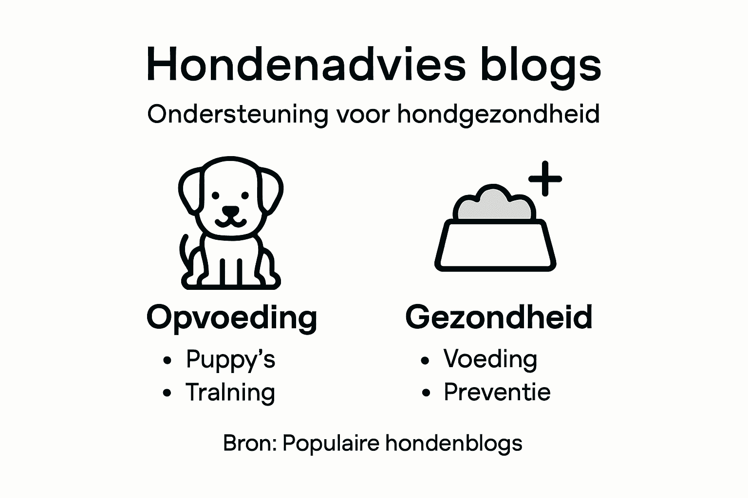 Infographic: Welke soorten hondenblogs zijn er en waarom zijn ze zo waardevol?