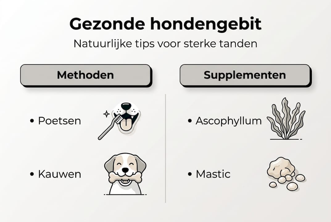 Infographic: handige tips voor een gezond gebit bij je hond