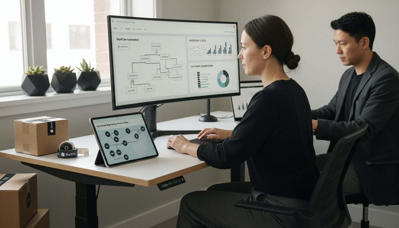 shopify store automation