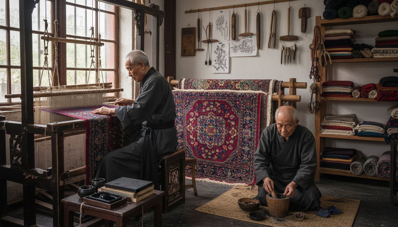 atelier tesatorie covoare chinezesti