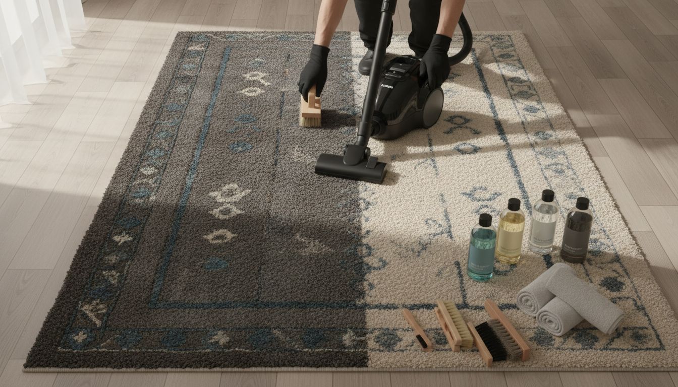 curăţare covor lână