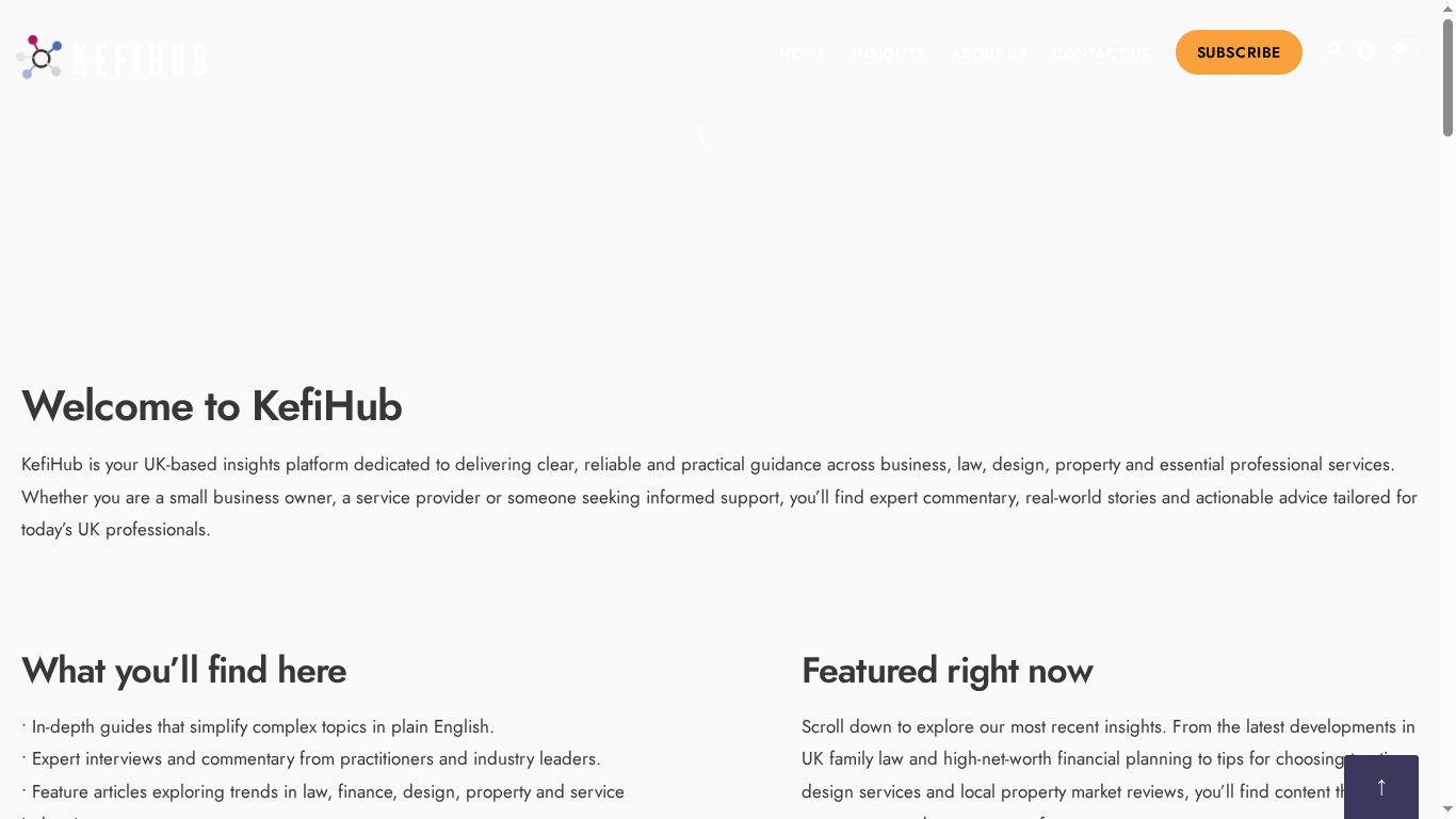 https://kefihub.co.uk