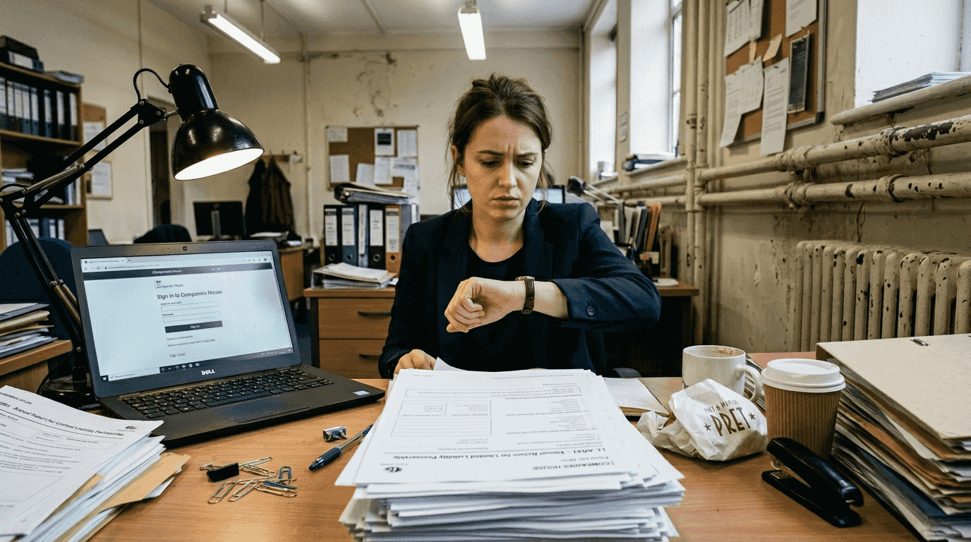 Professional worried about LLP filing deadline