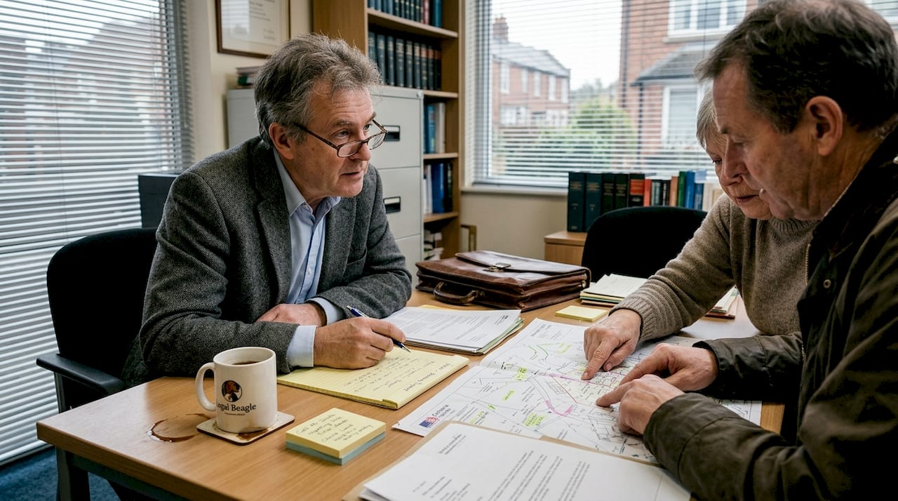 Solicitor mediates property dispute with neighbours