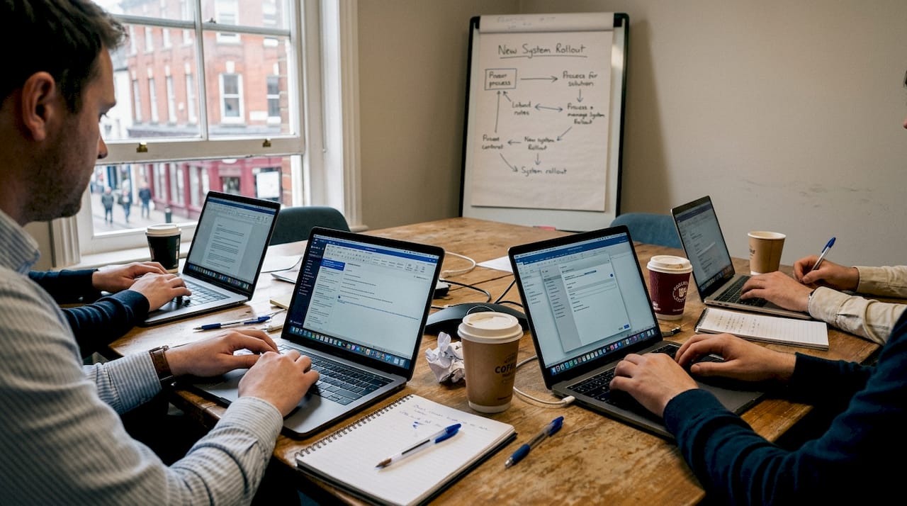 SME team in digital training session