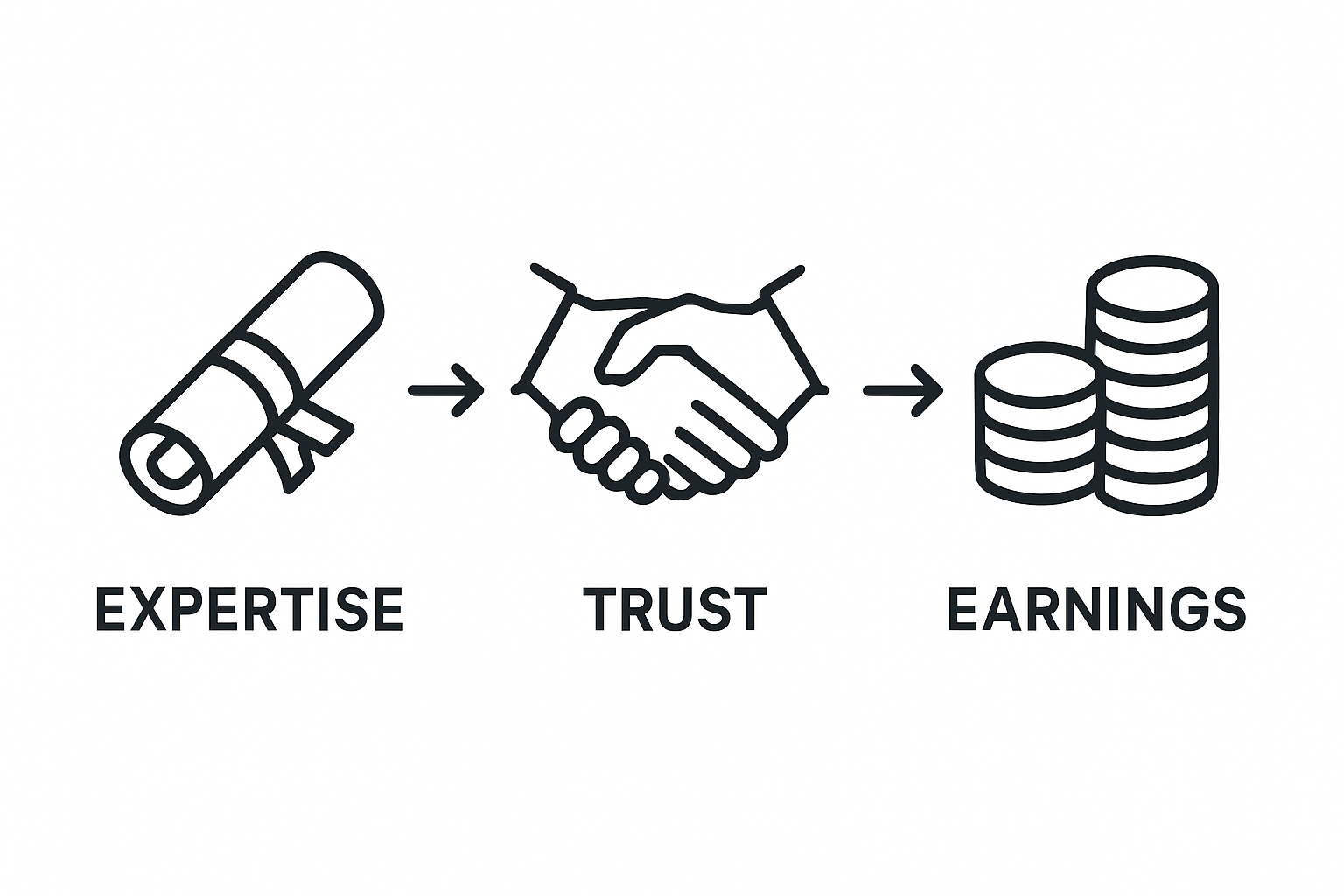 Infographic showing yacht broker specialization benefits