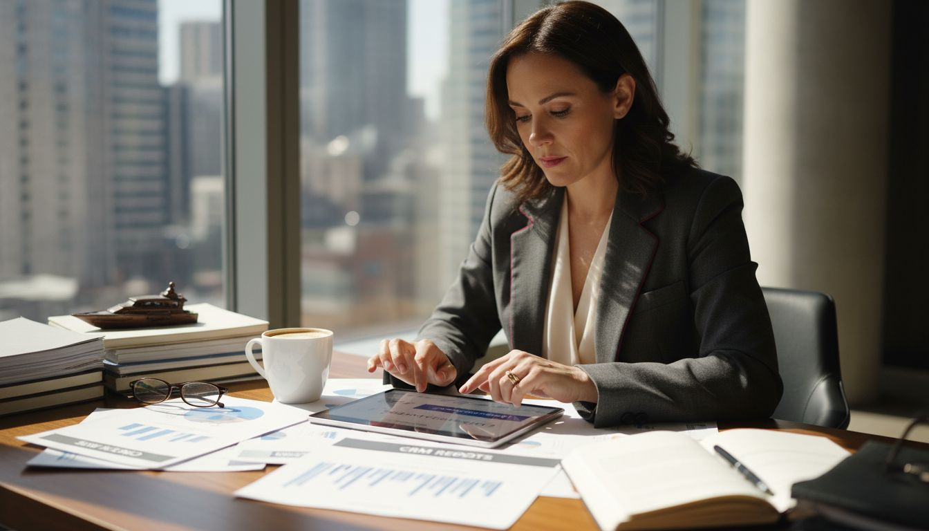Broker organizing high-priority client tasks