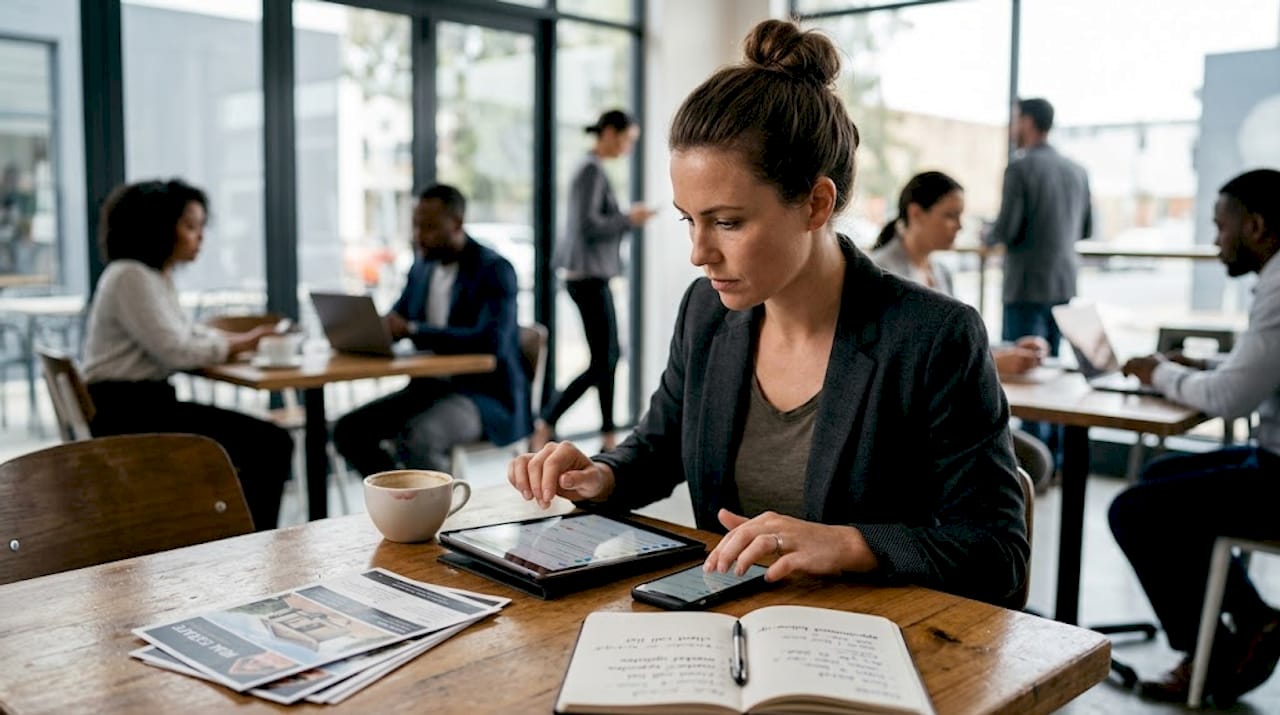 Agent using multiple digital prospecting tools