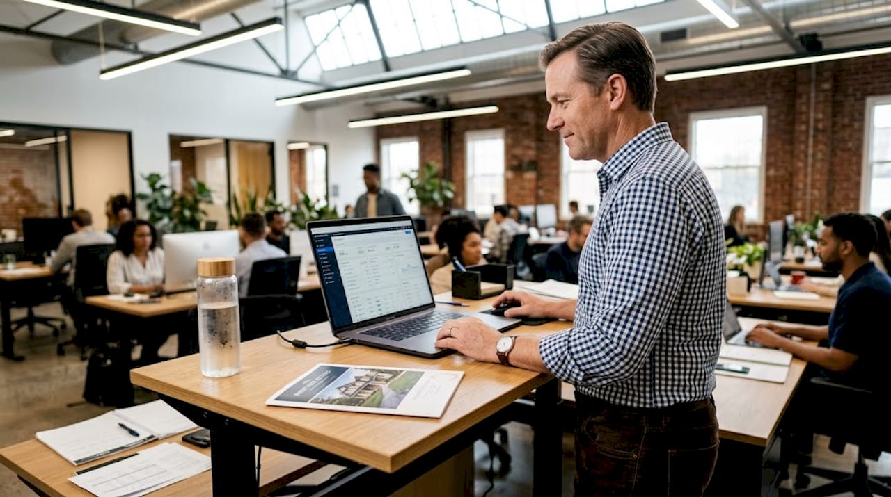 Agent using technology for real estate leads
