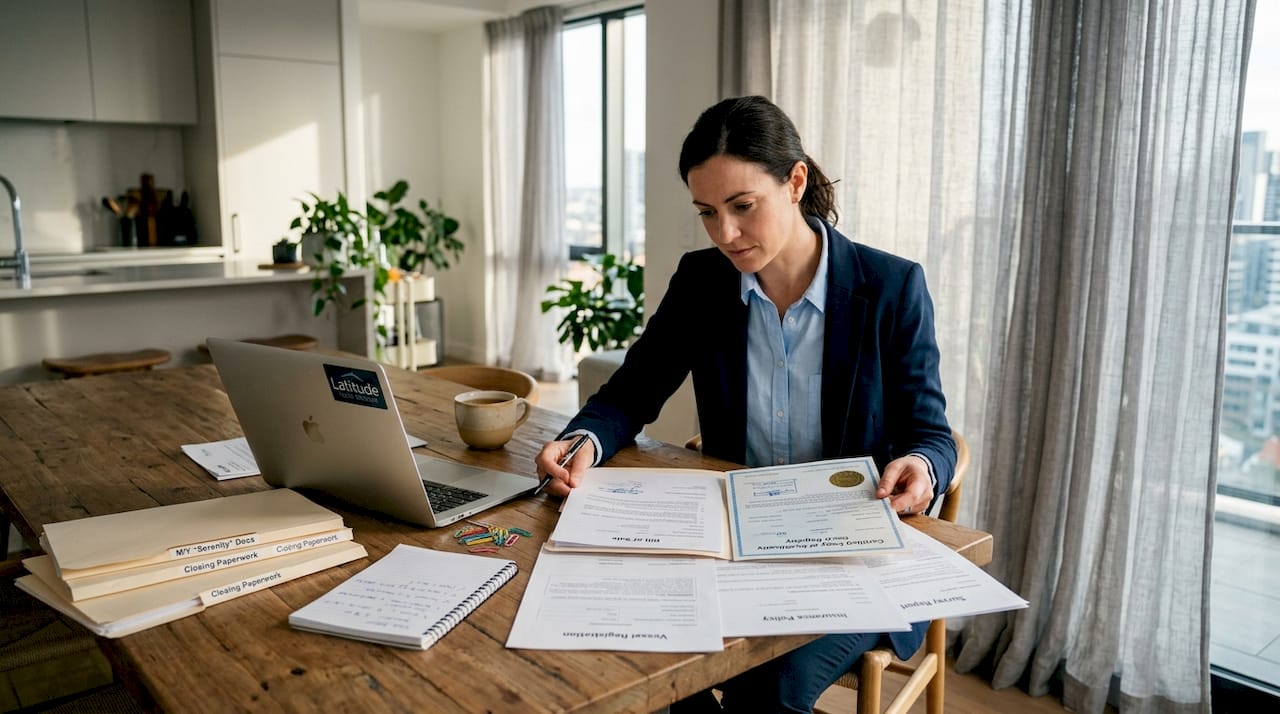 Reviewing certified yacht ownership documents