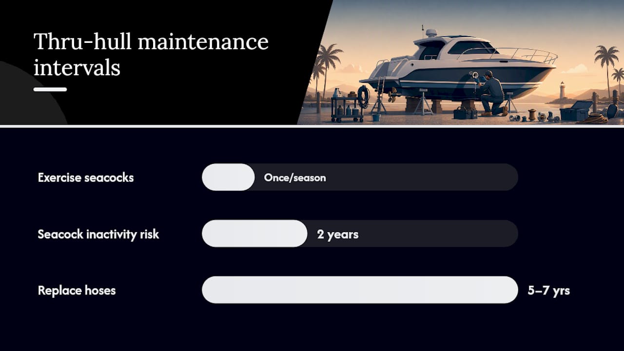 What preventive maintenance actually prevents thru-hull failures? — overview diagram