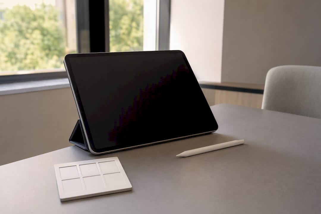Tools for MLS data entry and checklist on desk