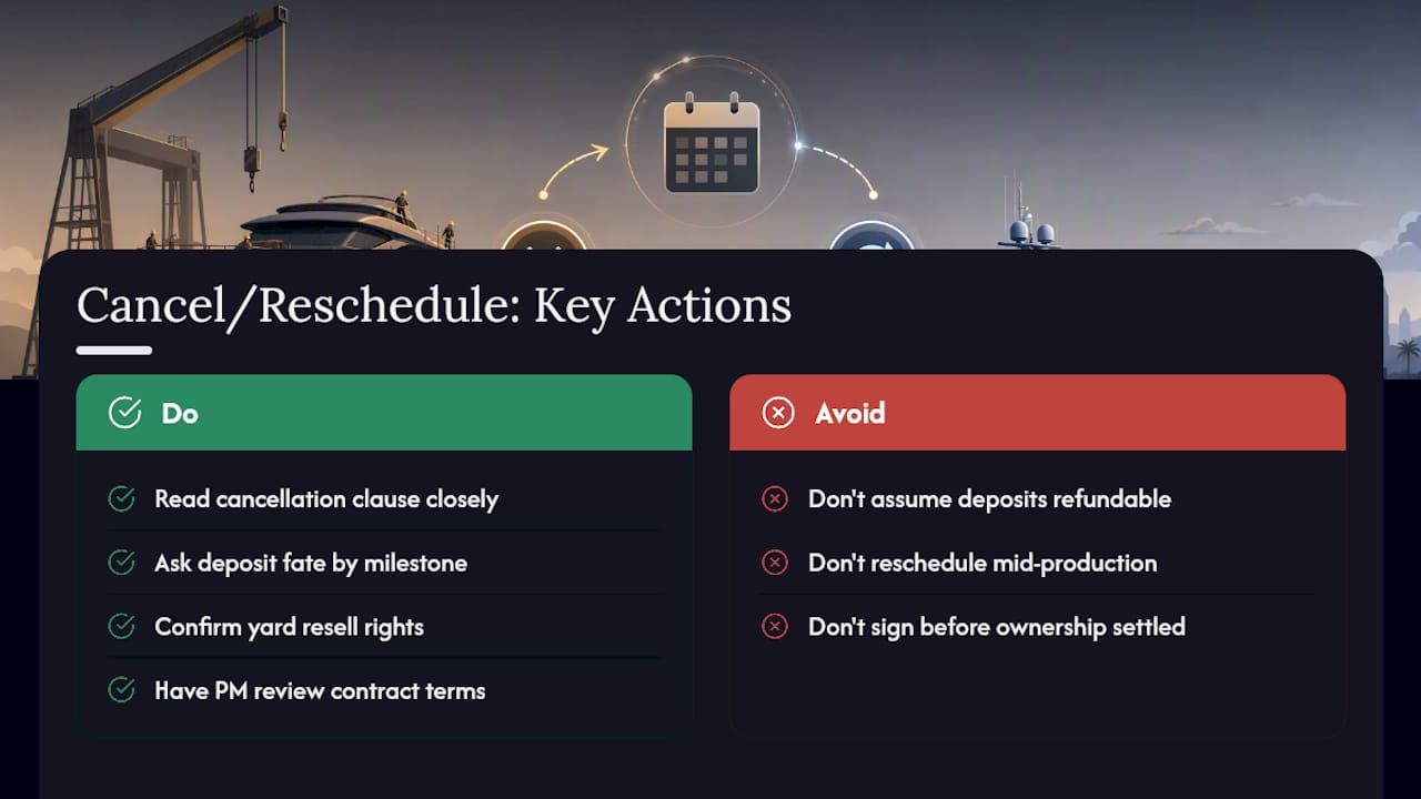 What Happens If You Need to Cancel or Reschedule a Build Slot? — overview diagram