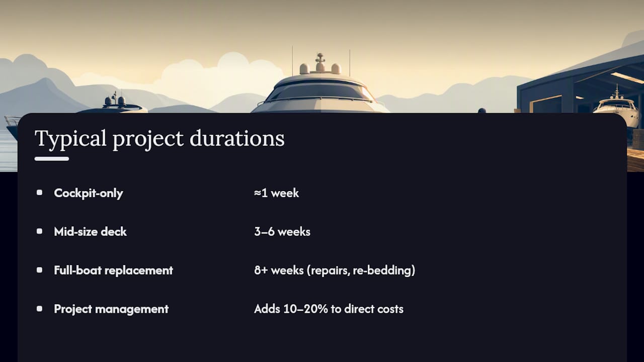 How Long Does It Take, and What Does Project Management Cost? — overview diagram