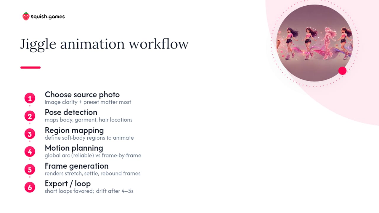Five-second AI animation workflow comparison