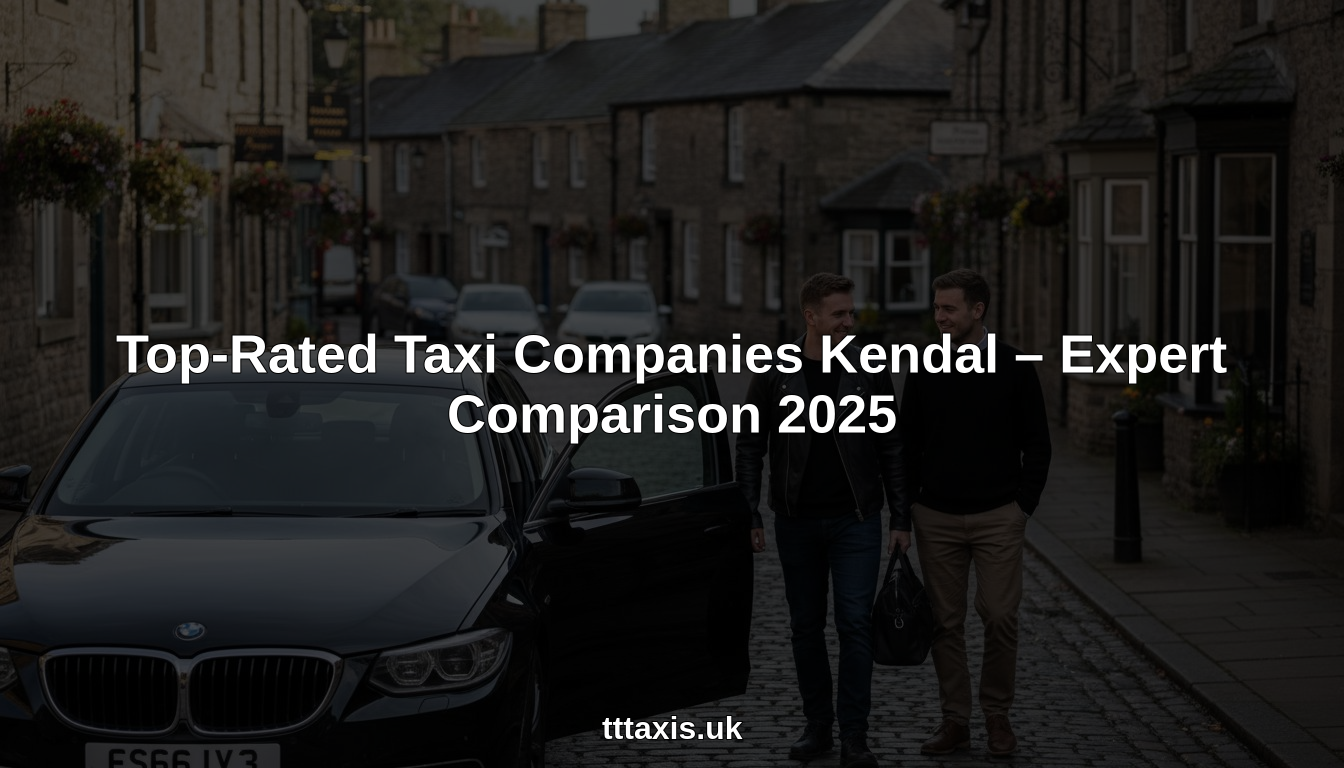 top-rated taxi companies kendal hero header image