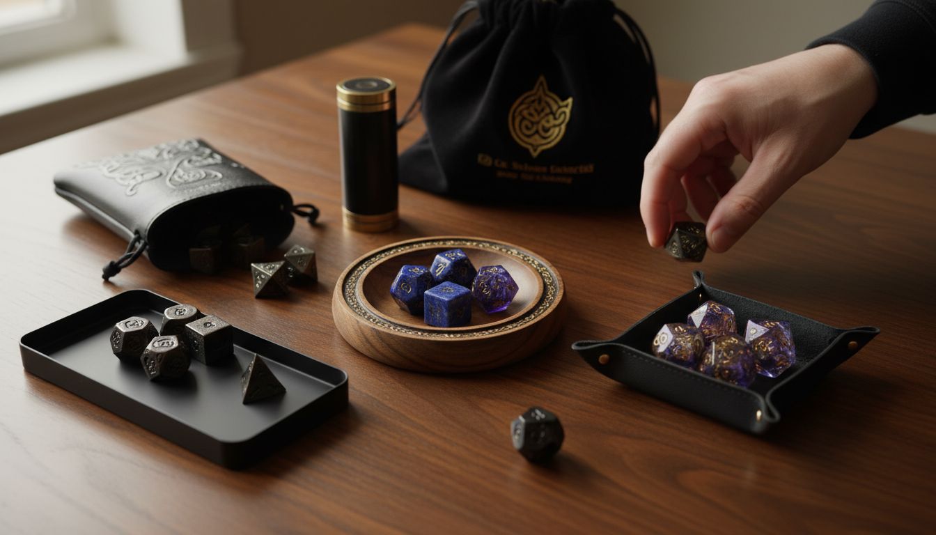 dice accessories display