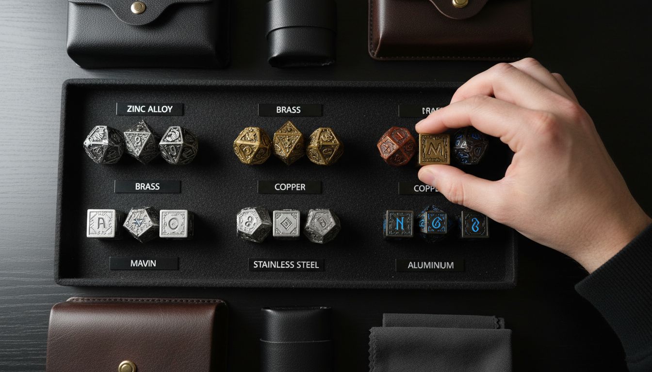 metal dice sets