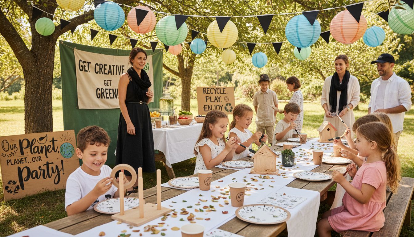 eco party decorations