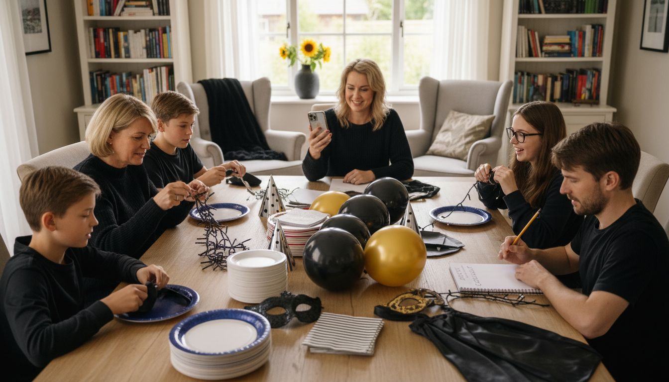 budget party supplies planning