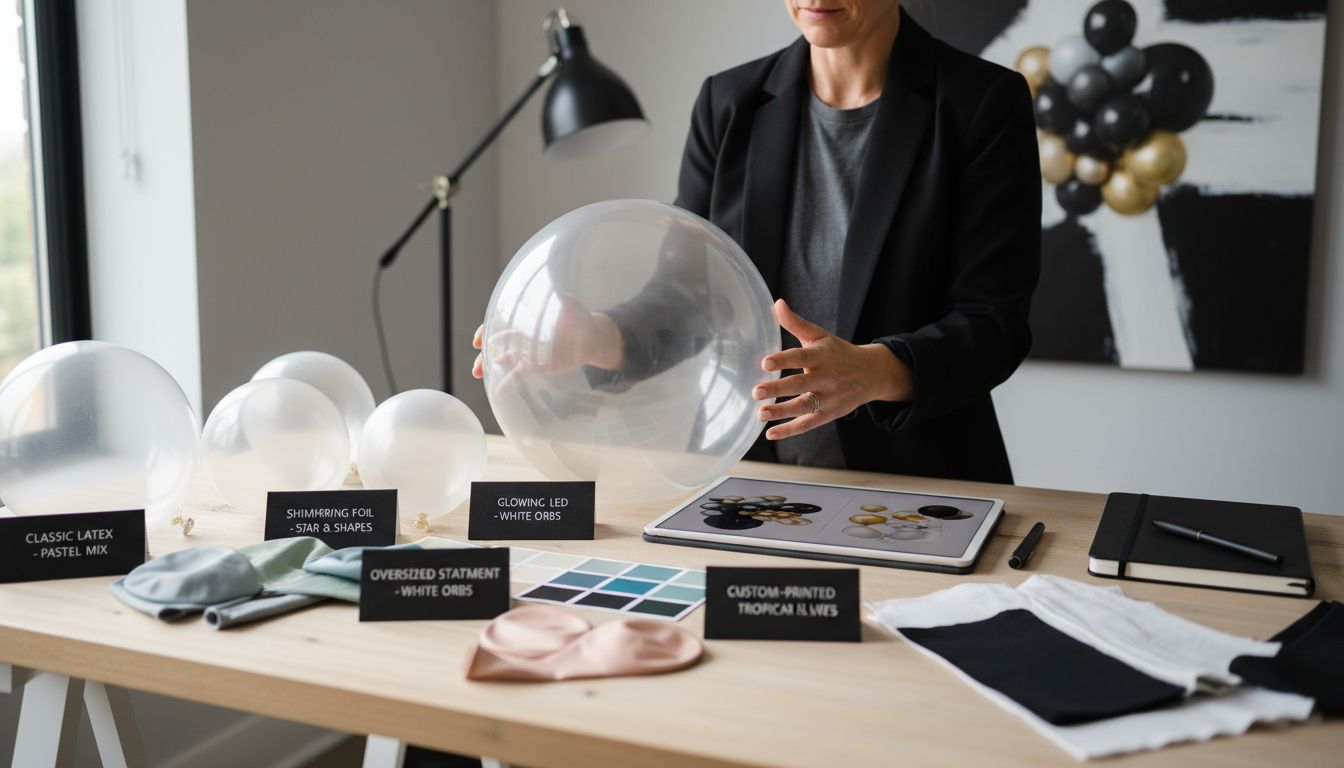 balloon types selection