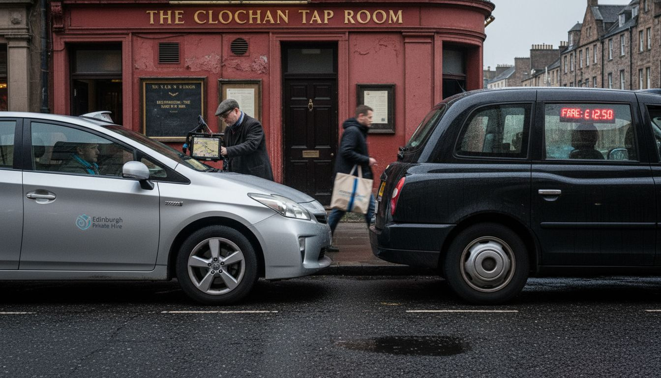Black cab and private hire vehicles comparison