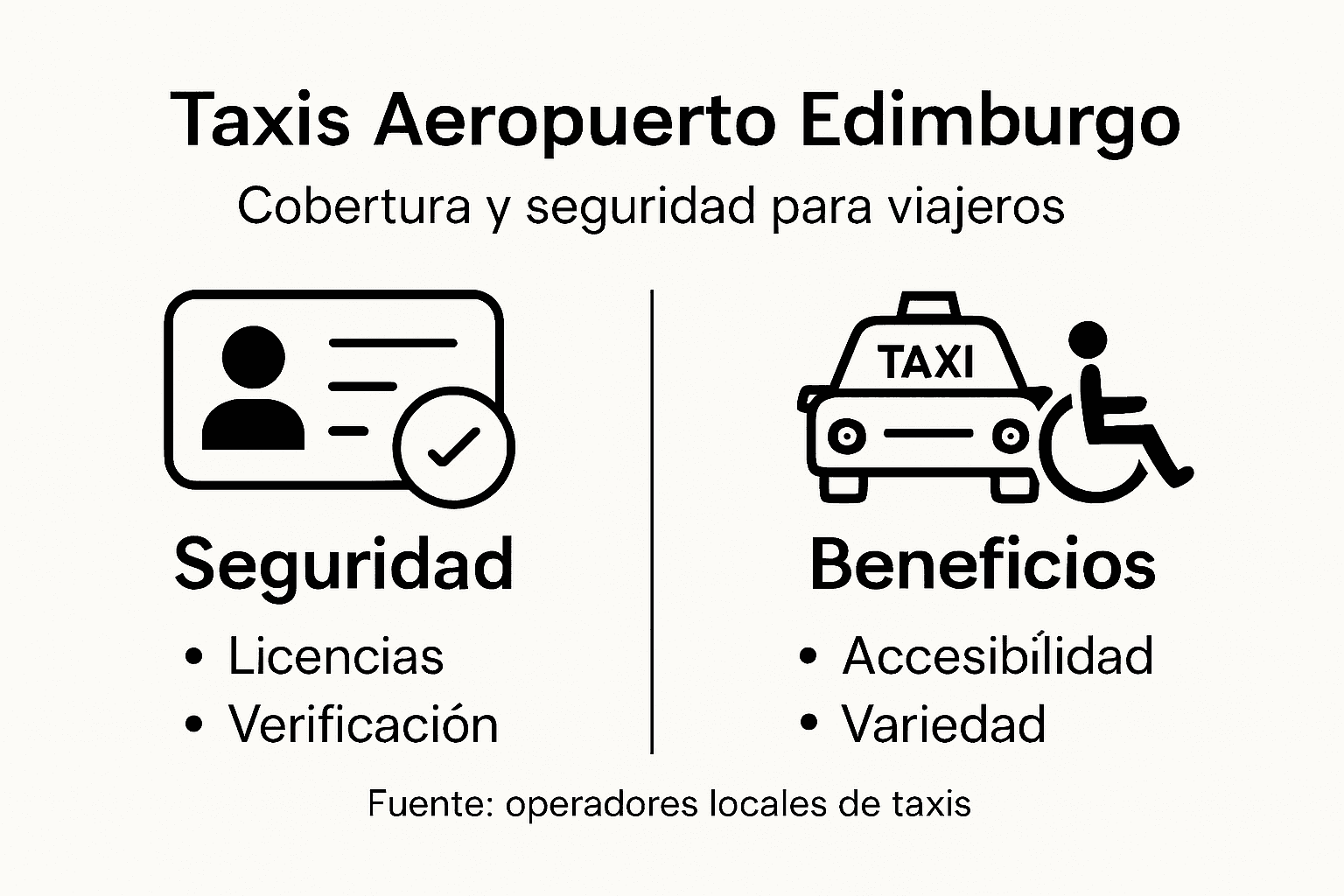 Todo lo que necesitas saber sobre la seguridad y las ventajas de tomar un taxi al aeropuerto, en una sola infografía.