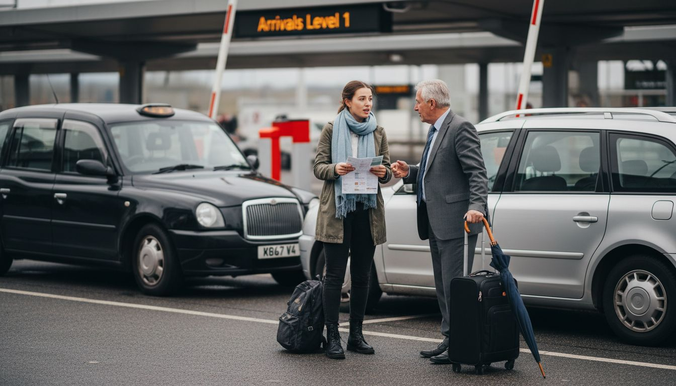 Comparing vehicle choices for airport taxi